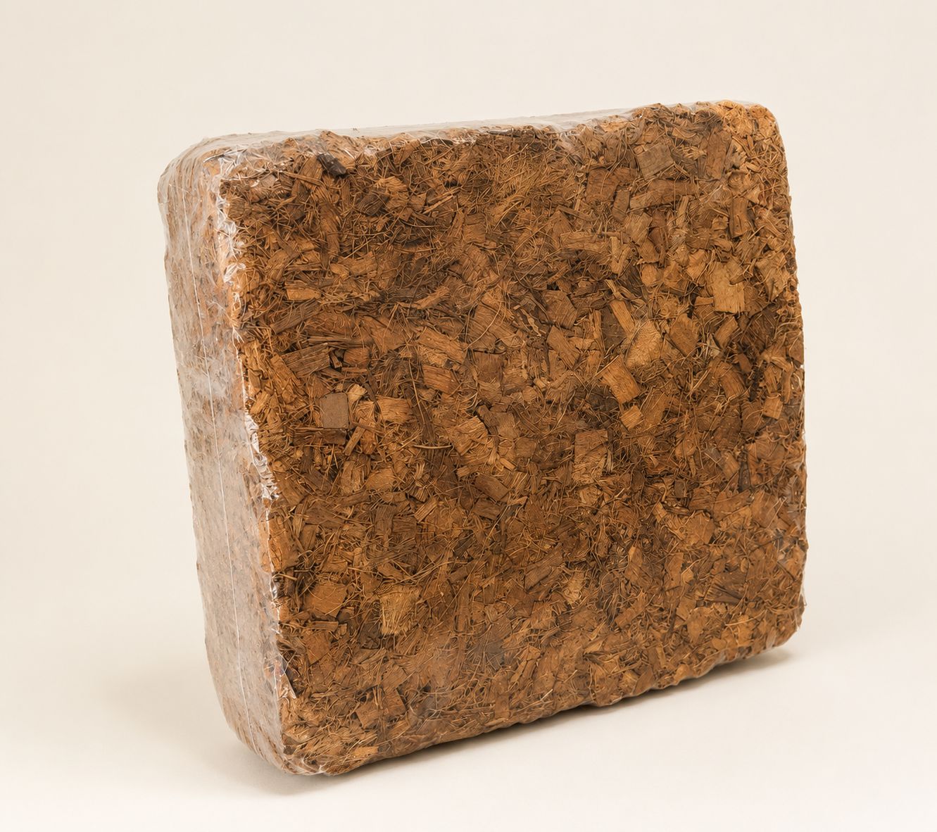 Compressed cocochips block